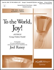 To the World, Joy! Handbell sheet music cover Thumbnail